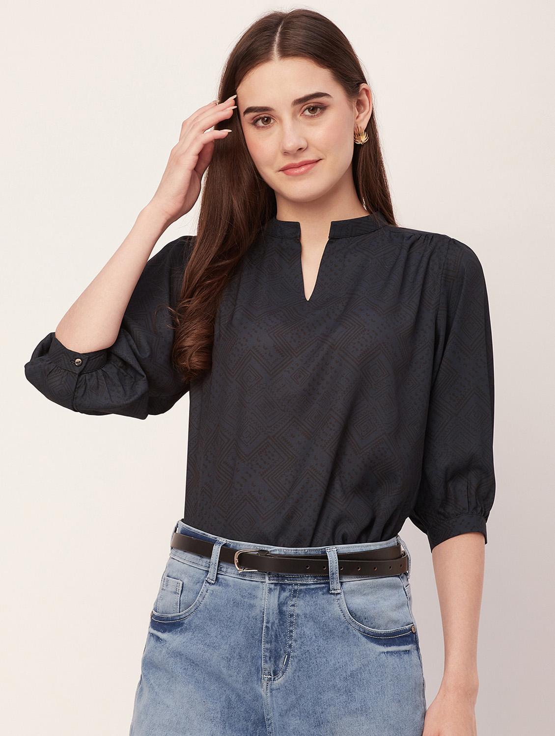 women printed regular top - 20508840 -  Zoom Image - 0