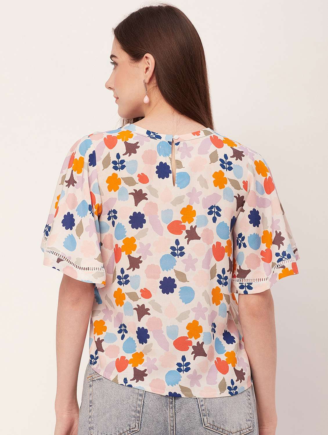 women all over printed regular top - 20508881 -  Standard Image - 2
