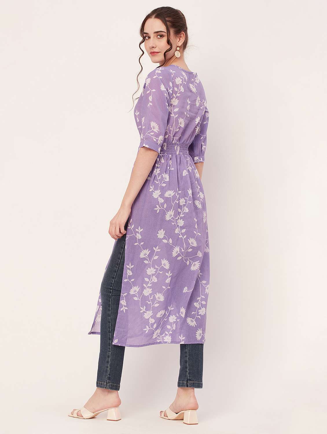 women printed straight top - 20508898 -  Standard Image - 2