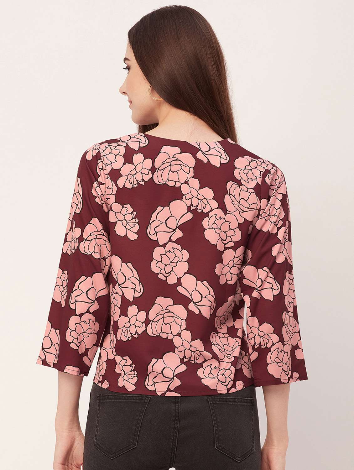 women printed regular top - 20508912 -  Standard Image - 2