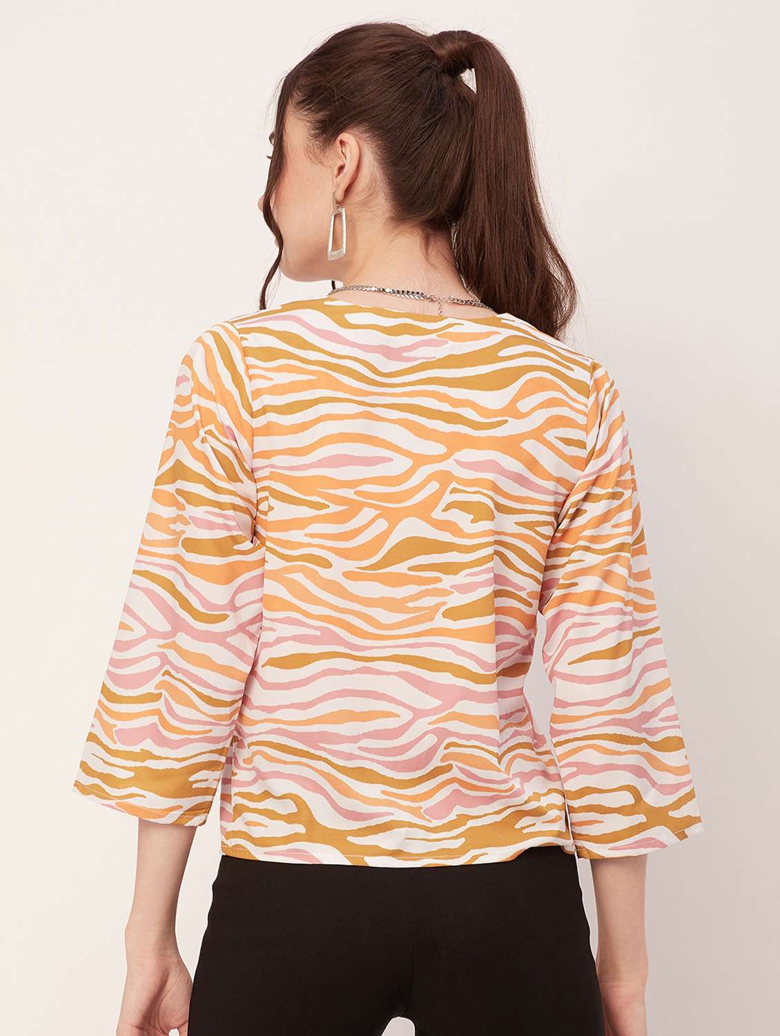 women animal printed regular top - 20508913 -  Standard Image - 2