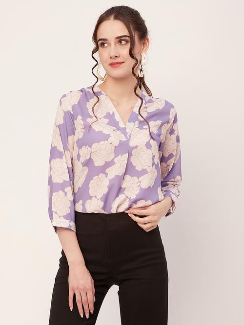 women printed regular shirt - 20509538 - Standard Image - 0