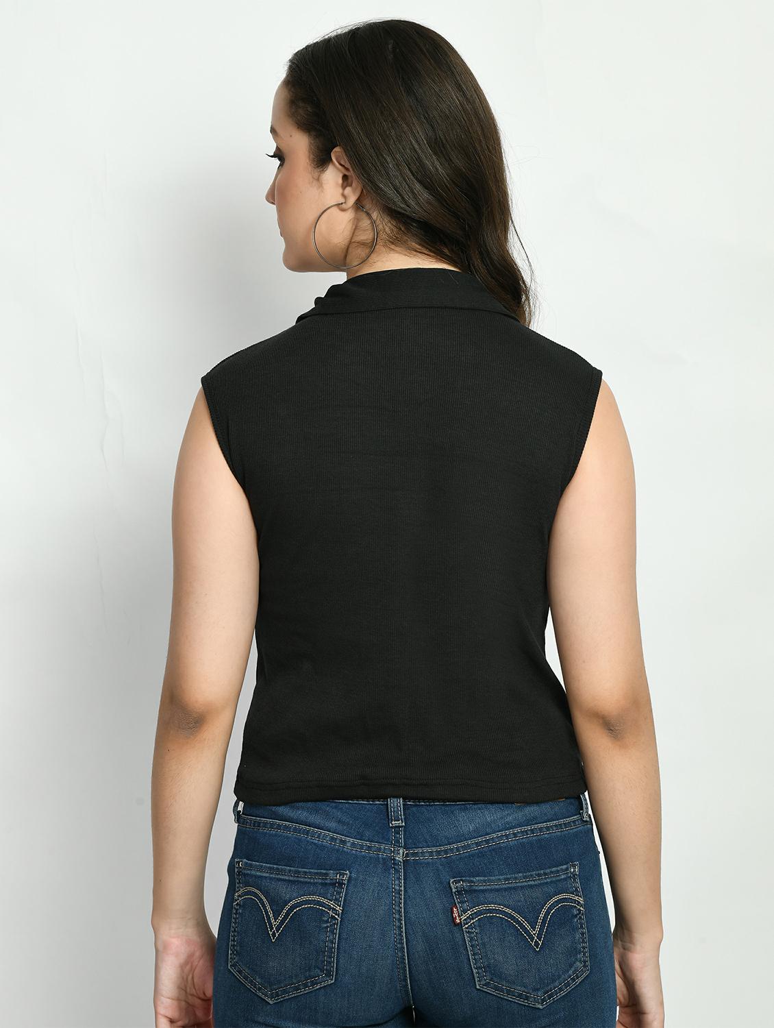 women solid top - 20510757 - Standard Image - 2
