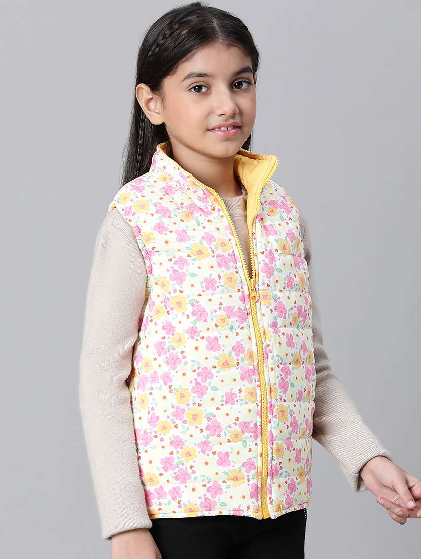 girl sleeveless bomber jacket - 20511239 - Standard Image - 2