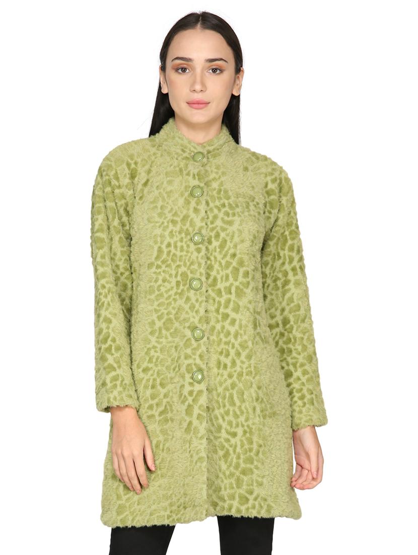 women green full sleeves coat - 20511772 - Zoom Image - 0