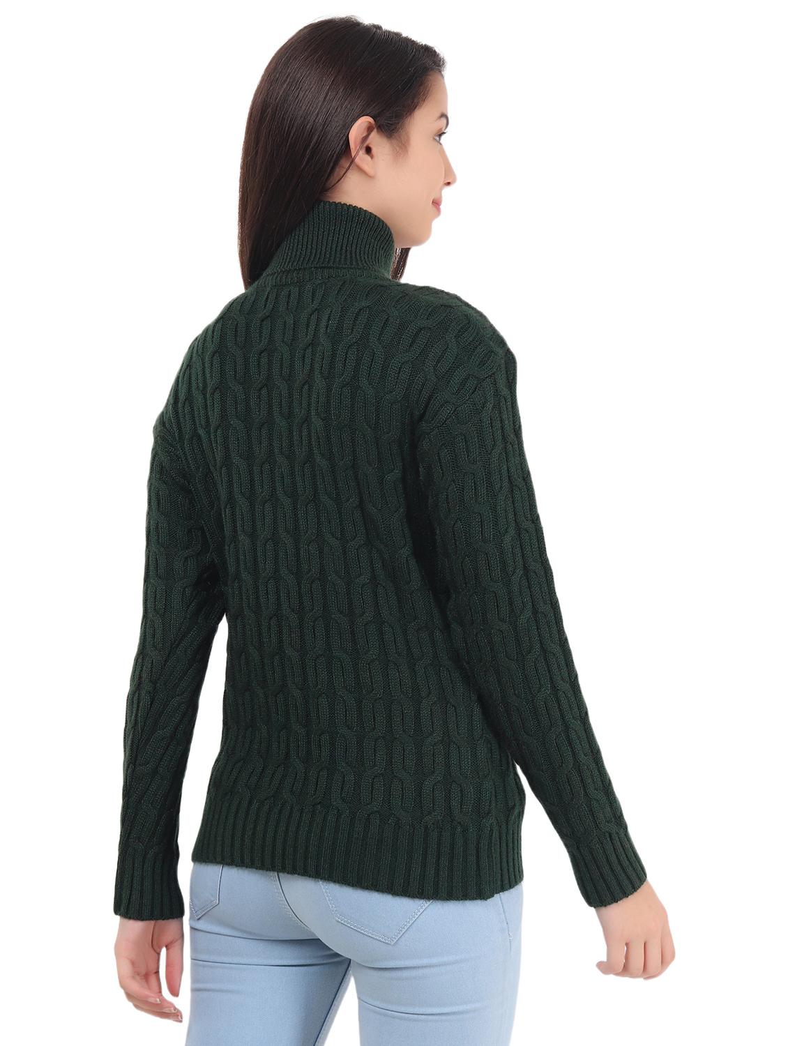 women self design long sleeve pullover - 20512254 - Standard Image - 2