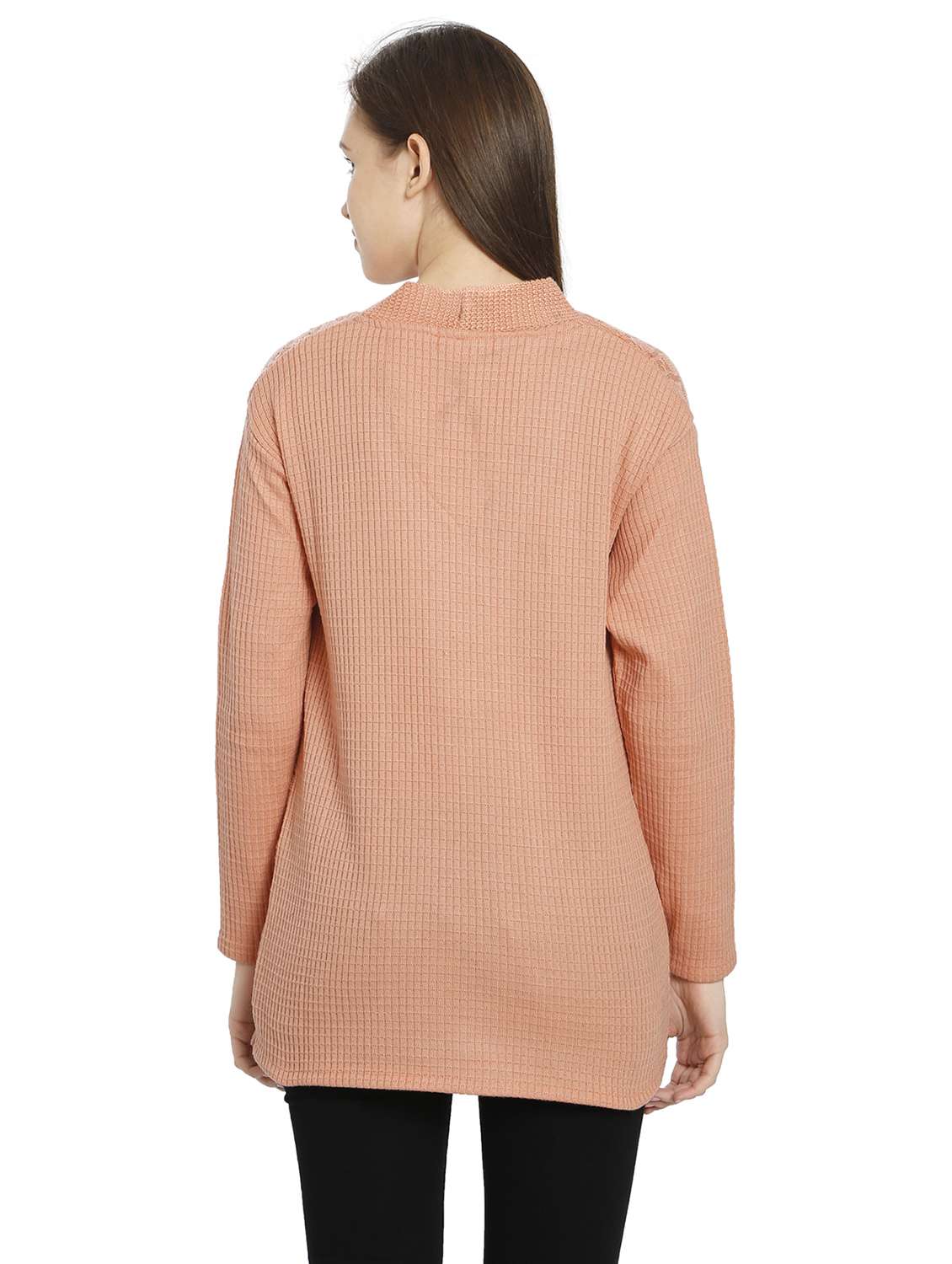 women self design woollen cardigan - 20512332 - Standard Image - 2