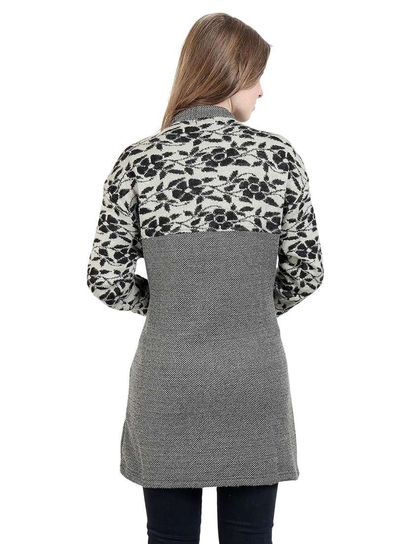 women printed cardigan - 20512378 - Standard Image - 2