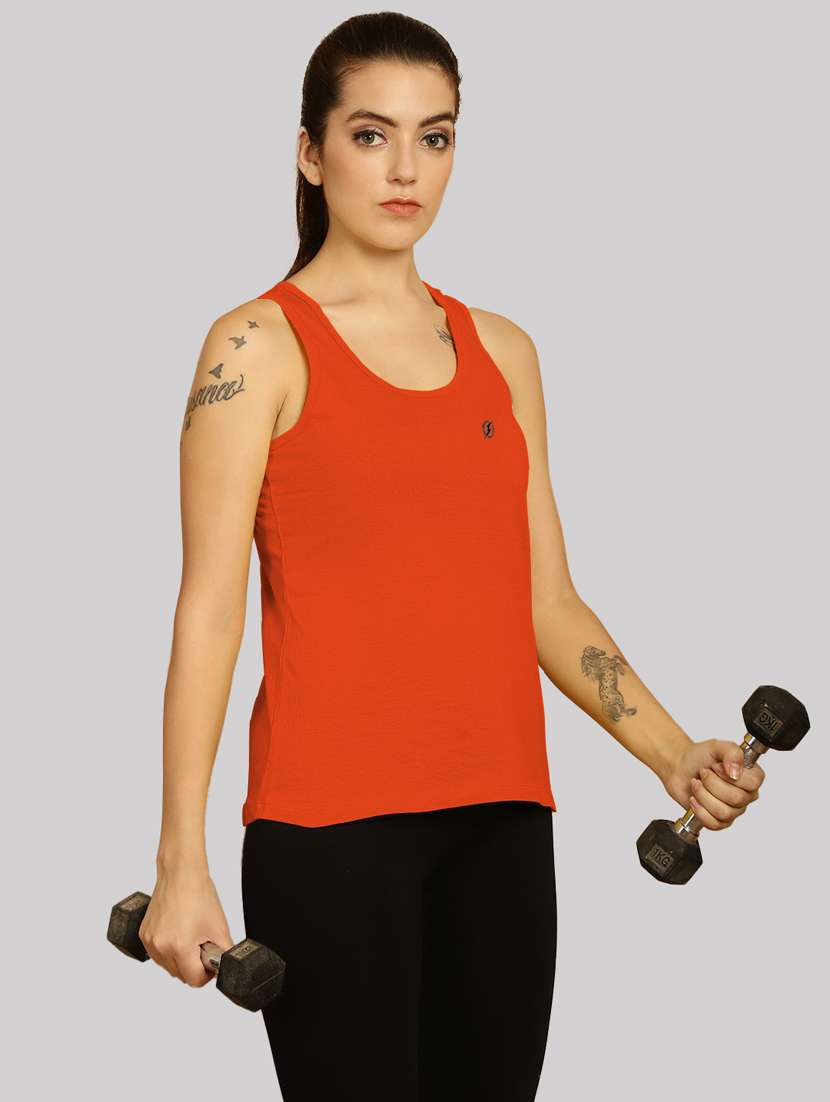 women solid tank top - 20517586 -  Standard Image - 2