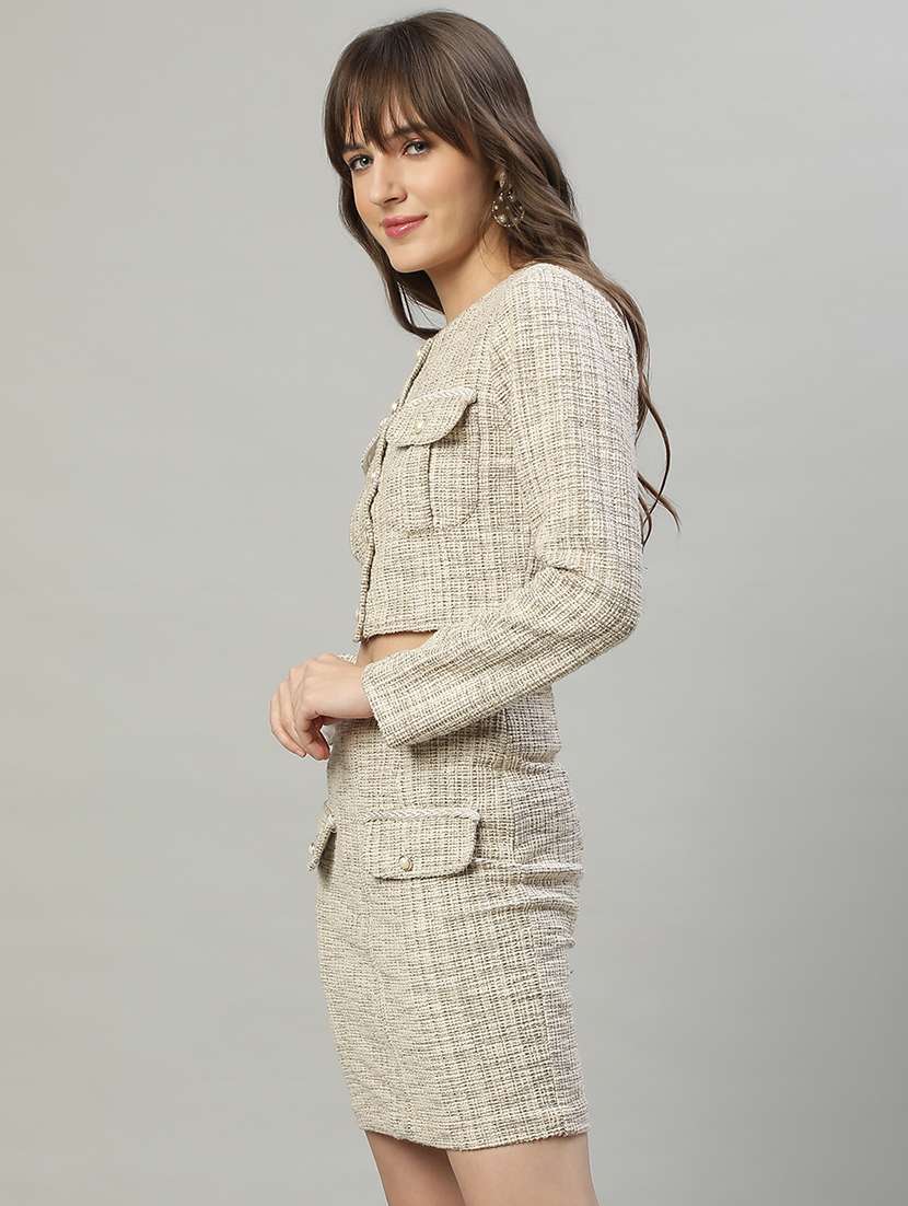 women self designed top and skirt co-ord set - 20519699 -  Standard Image - 2