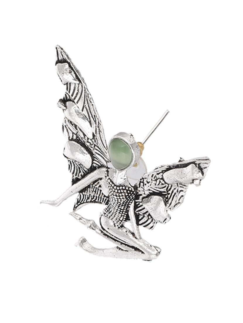 silver plated simbrella earring - 20520279 - Standard Image - 2