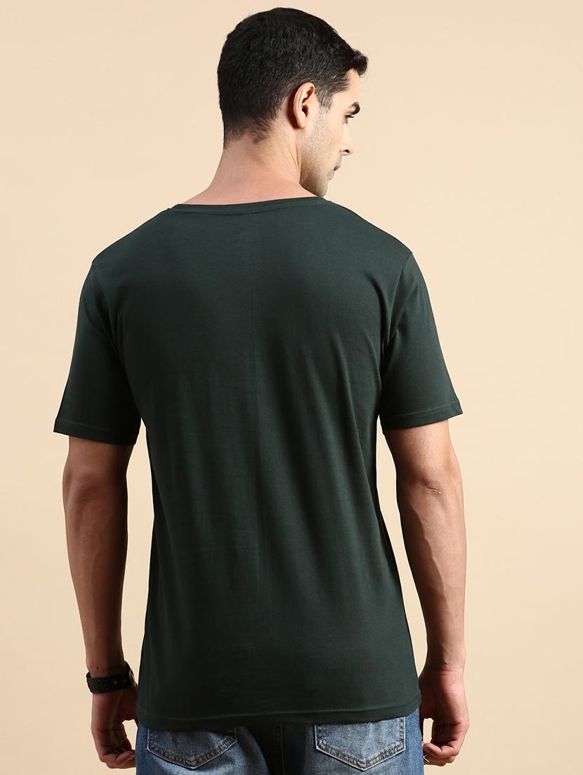 men round neck front print t-shirt - 20520498 - Standard Image - 2