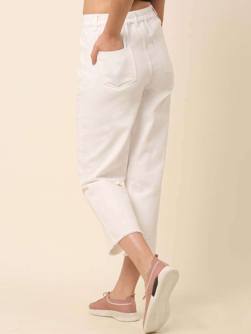 women's plain straight fit jeans - 20521493 -  Standard Image - 2