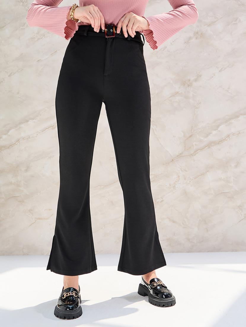 women black bootcut trousers - 20533629 - Zoom Image - 0