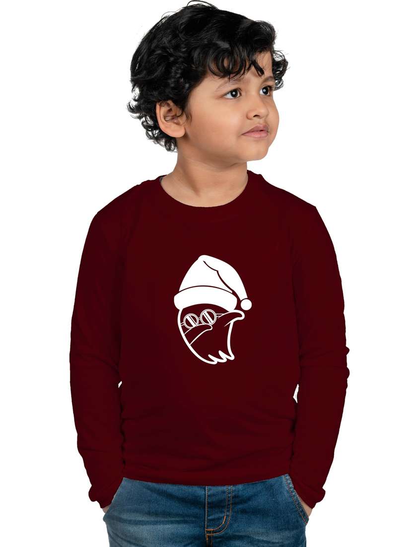 boys round neck graphic printed t-shirt