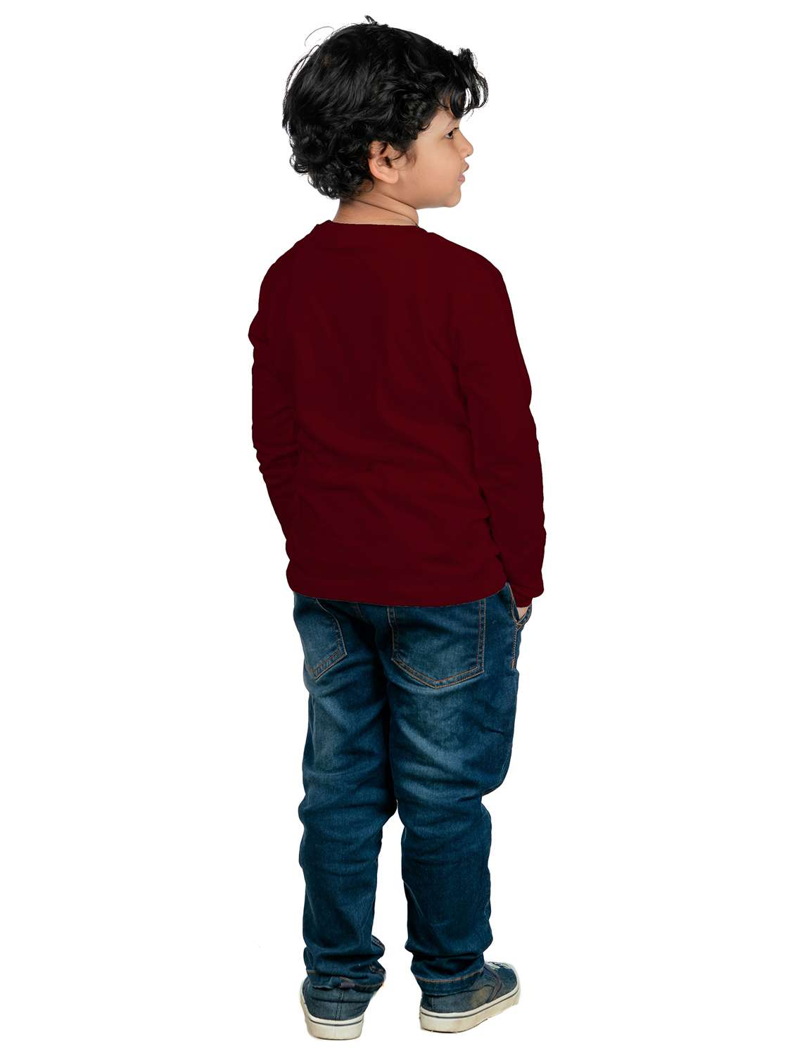 boys round neck front printed t-shirt - 20535944 -  Standard Image - 2