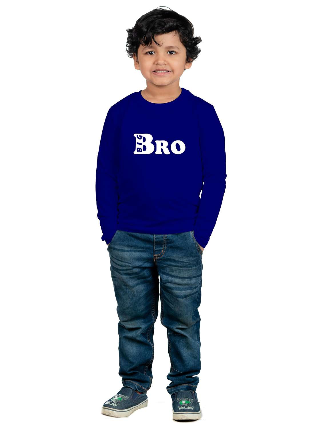 boys round neck chest printed t-shirt - 20536053 - Standard Image - 2