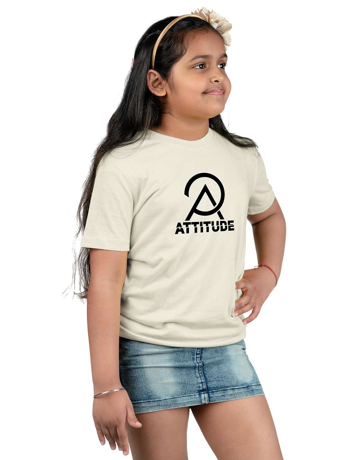 white cotton blend tee - 20536081 -  Standard Image - 2