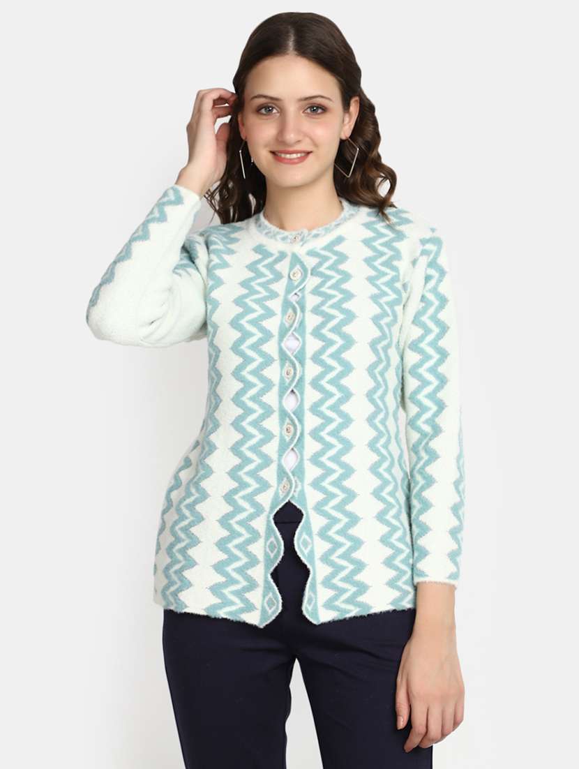 grey acrylic cardigan