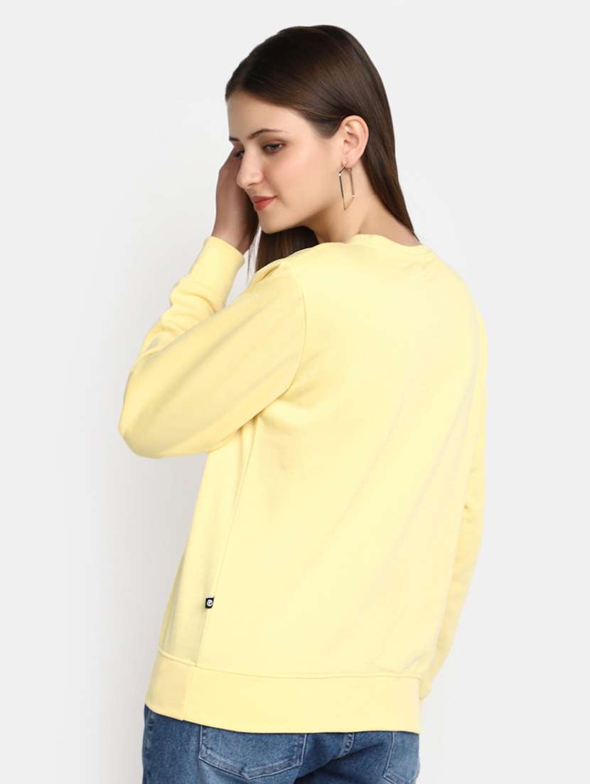 women long sleeved front printed sweatshirt - 20537556 -  Standard Image - 2