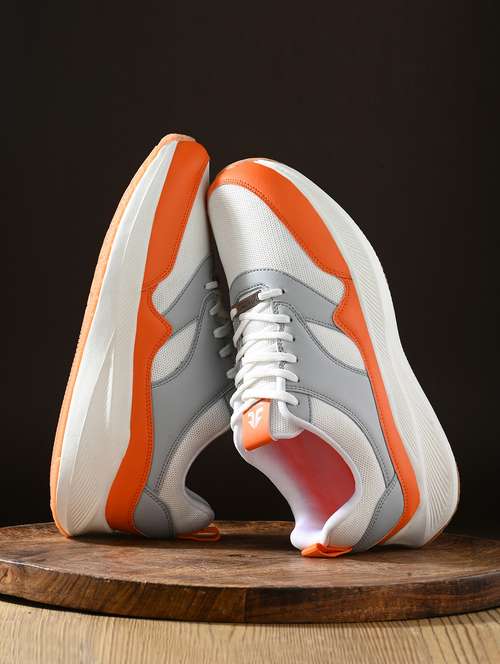 men color block lace up sneakers - 20538684 -  Standard Image - 0