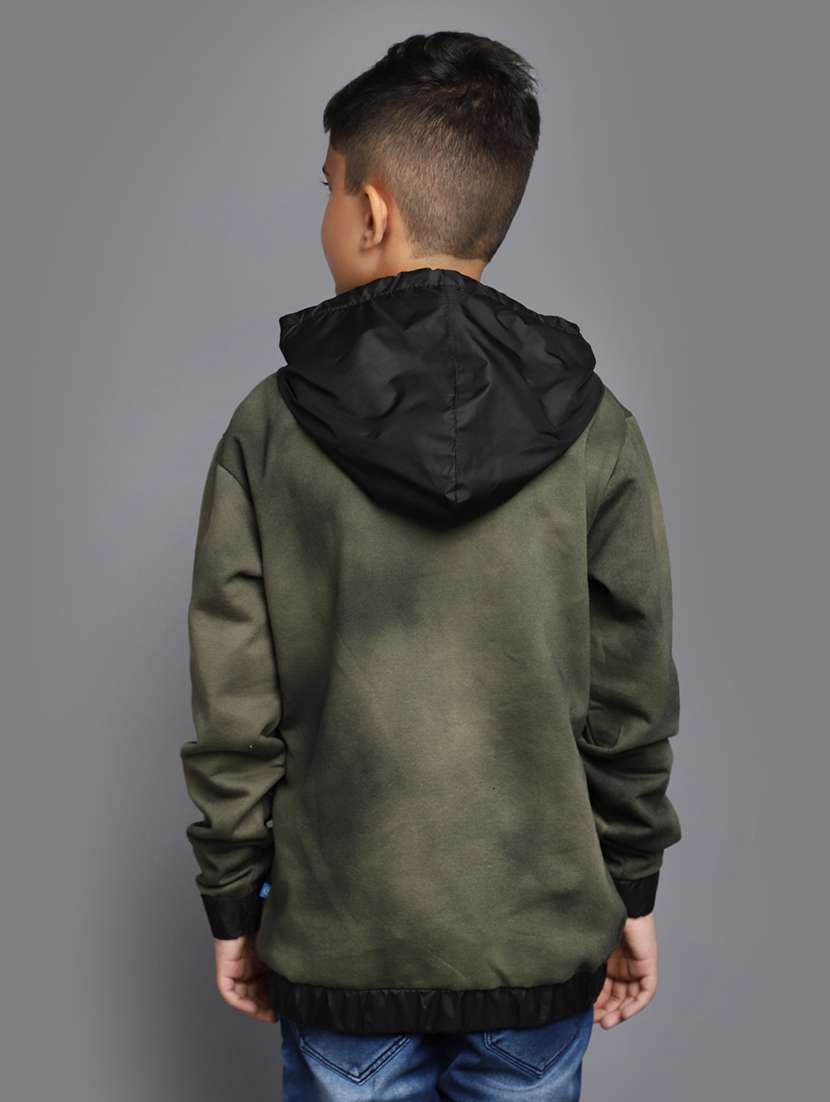 boys long sleeved chest printed sweatshirt - 20538840 -  Standard Image - 2