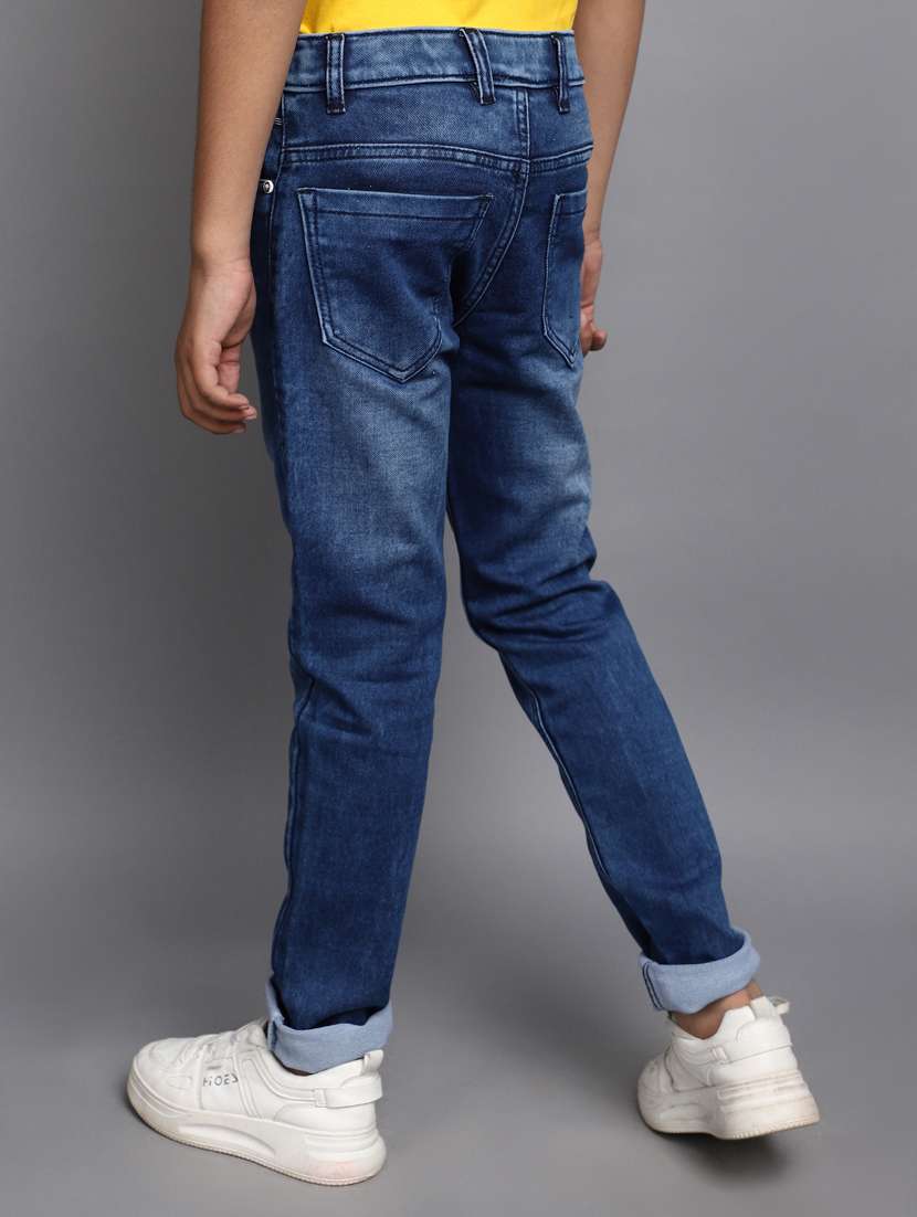 boy's distress slim fit jeans - 20539029 -  Standard Image - 2