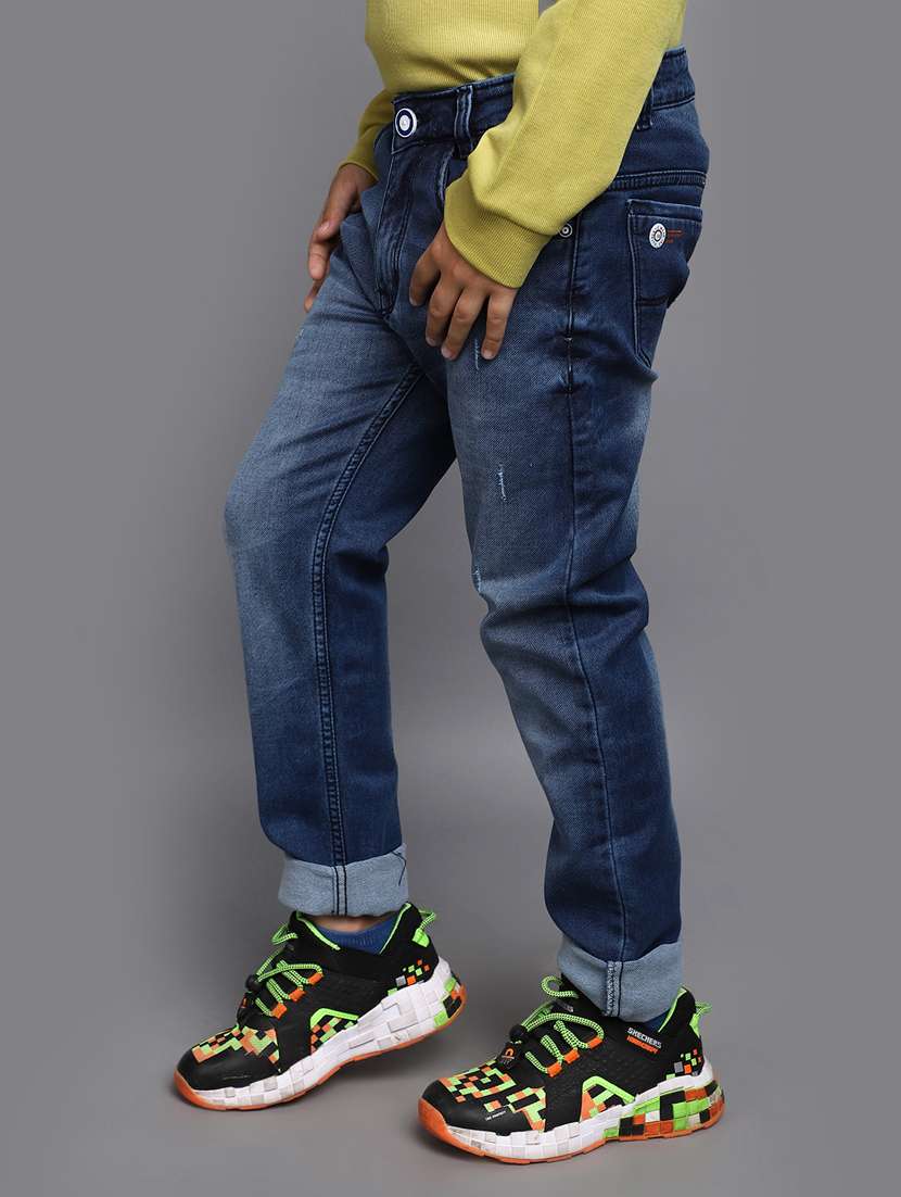 boy's distress slim fit jeans - 20539033 -  Standard Image - 2