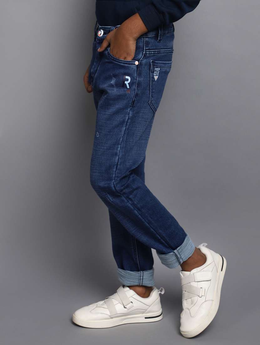 boy's distress slim fit jeans - 20539051 -  Standard Image - 2