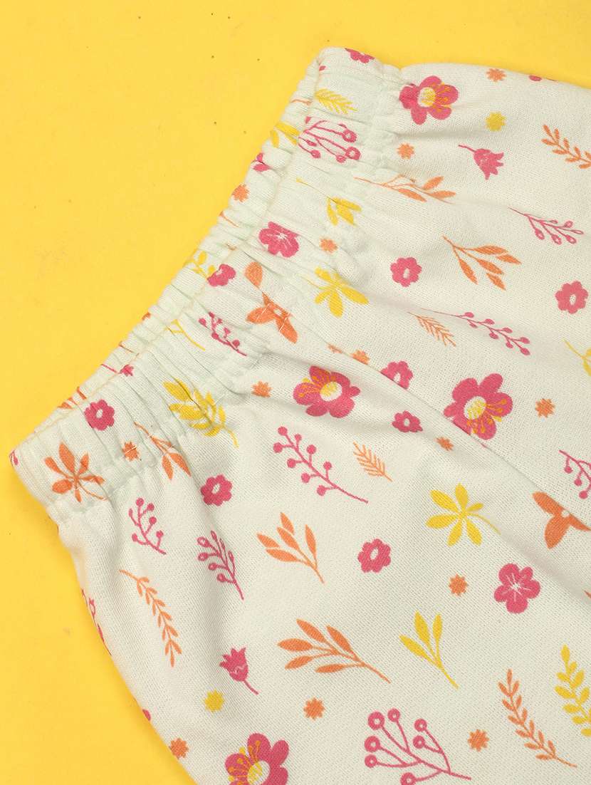 girls pack of 2 printed trousers - 20539277 -  Standard Image - 2