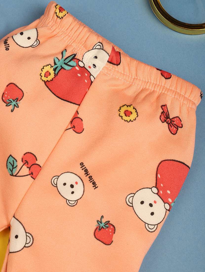 girls pack of 2 printed trousers - 20539278 -  Standard Image - 2