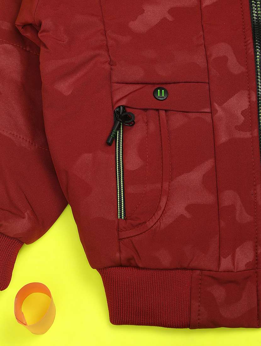 boys hooded regular jacket - 20539516 -  Standard Image - 2