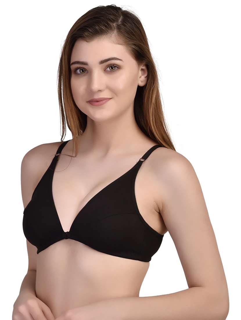 pack of 2 solid front open bra - 20540396 -  Standard Image - 2