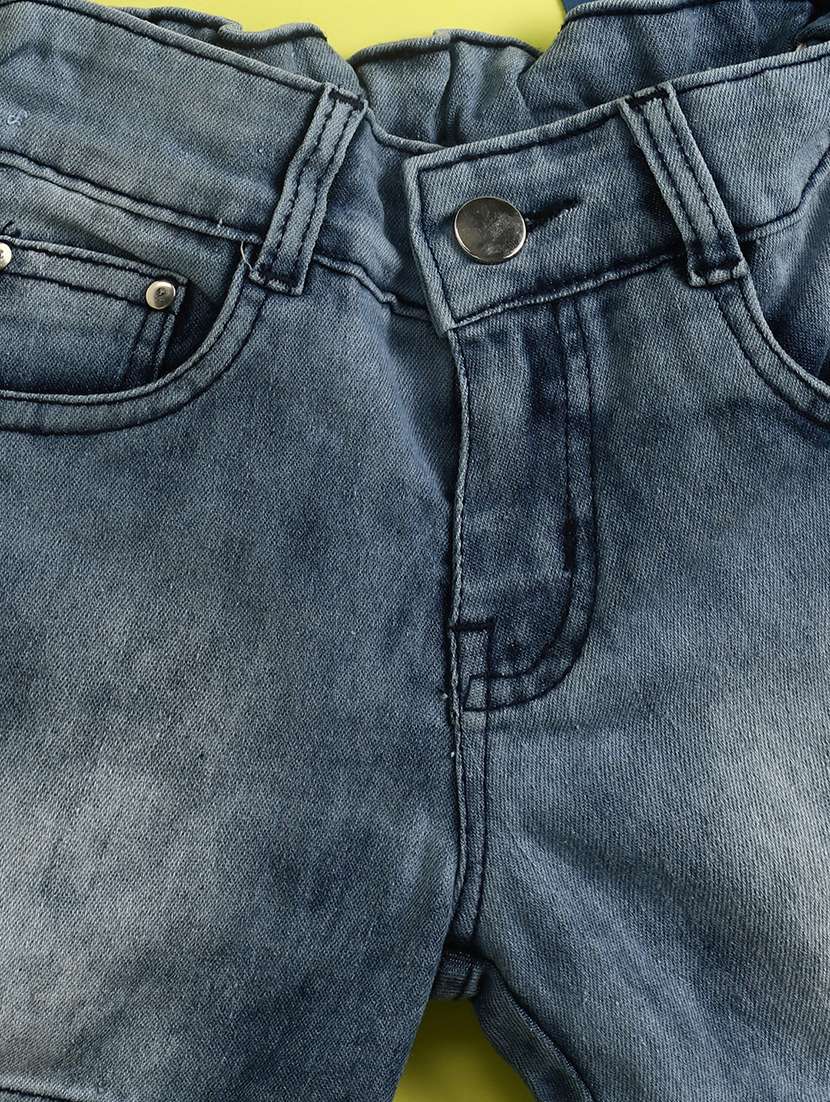 girls blue solid shorts  - 20541028 -  Standard Image - 2