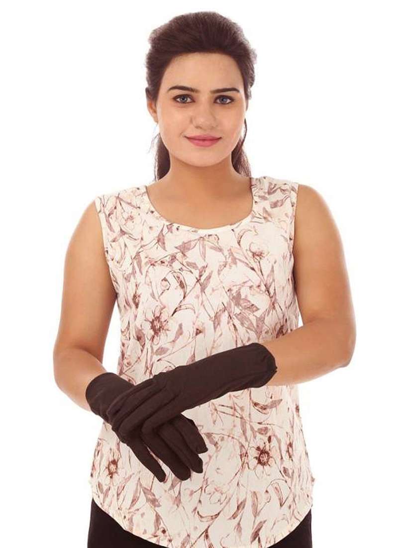 women pack of 2 cotton gloves - 20541246 -  Standard Image - 2