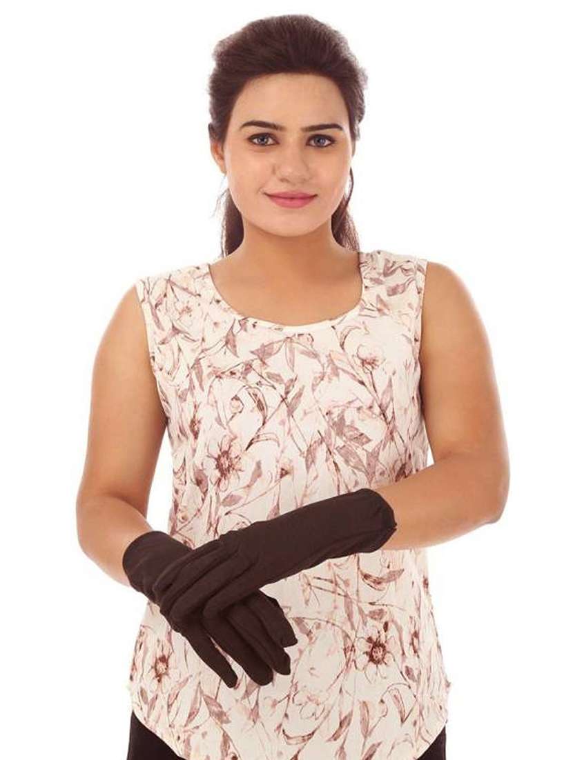  women pack of 3 brown gloves - 20541247 -  Standard Image - 2