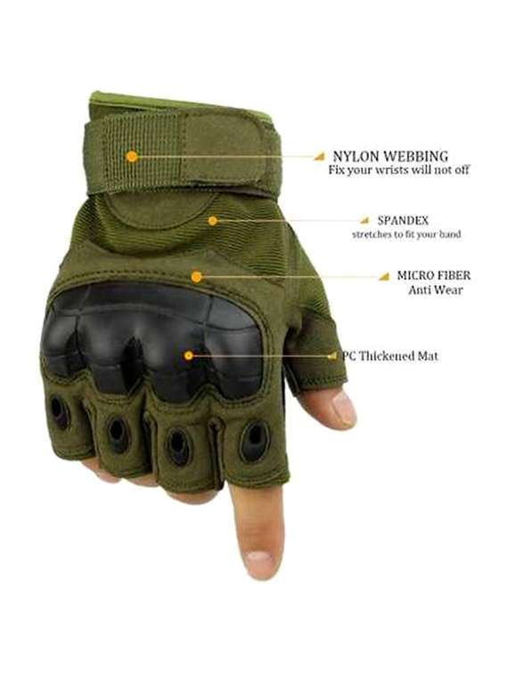 men olive nylon gloves - 20541796 -  Standard Image - 2