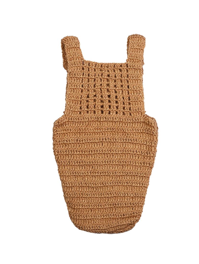 gold wool rompers onesies and romper - 20542163 - Standard Image - 2