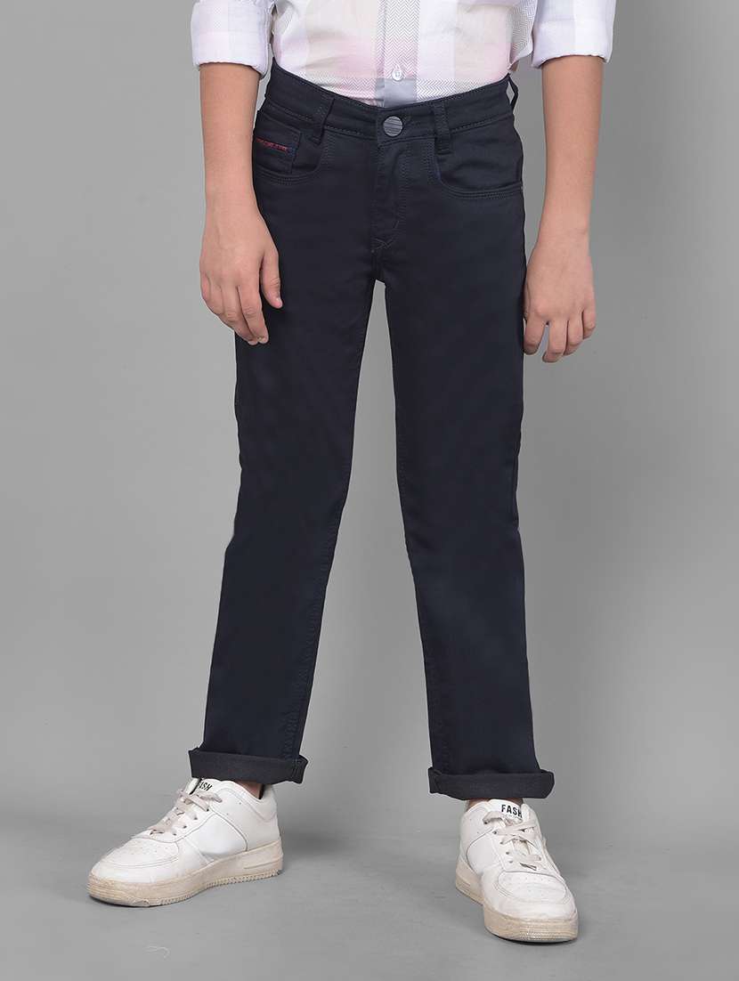 boy's plain slim fit jeans