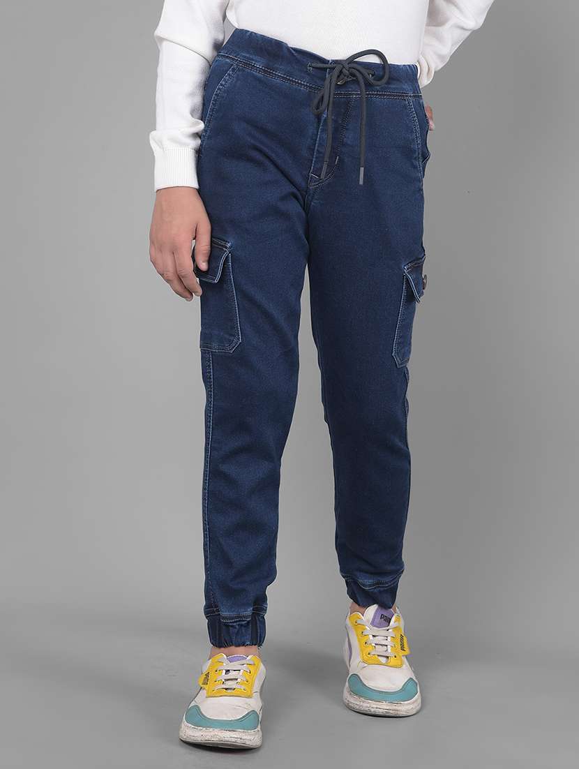 boys navy blue jogger