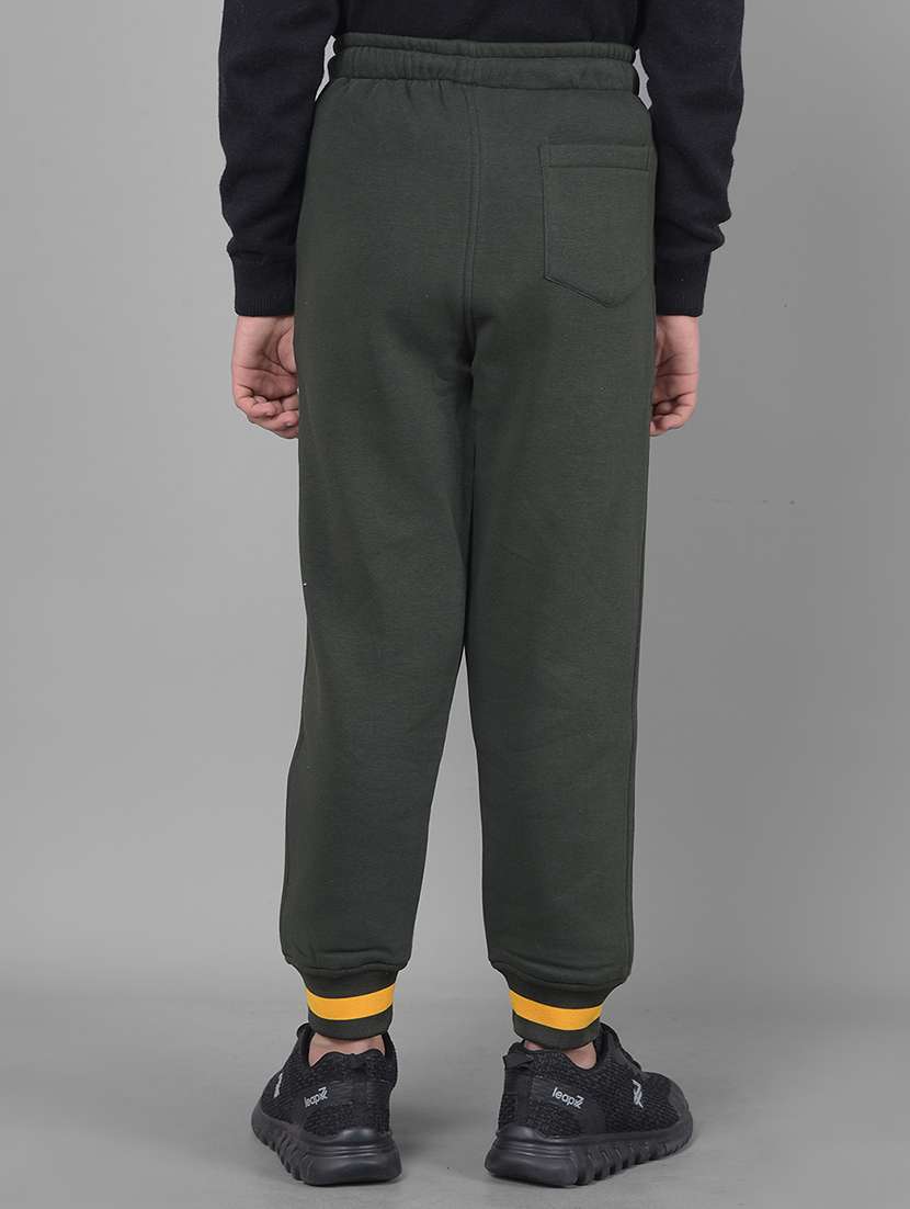 boys green solid jogger - 20547220 -  Standard Image - 2