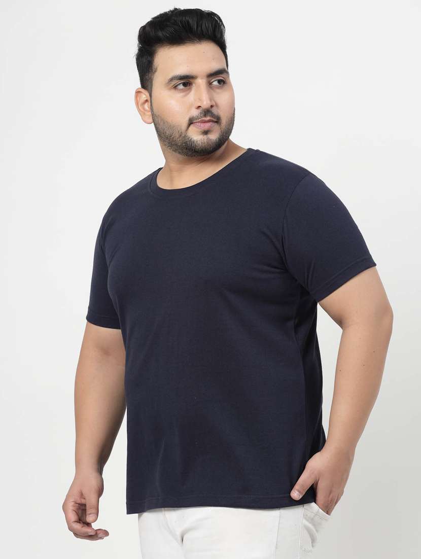 navy blue cotton tshirt - 20555517 -  Standard Image - 2