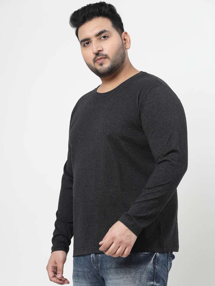 charcoal cotton tshirt - 20555524 -  Standard Image - 2