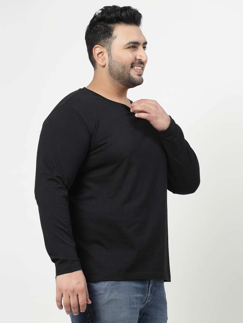 black cotton tshirt - 20555525 -  Standard Image - 2