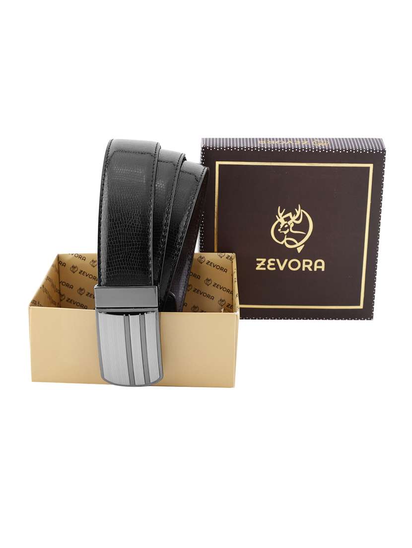 men leather belt with gift combo - 20560109 -  Standard Image - 7