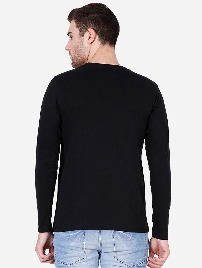 men round neck solid plain t-shirt - 20563549 - Standard Image - 2