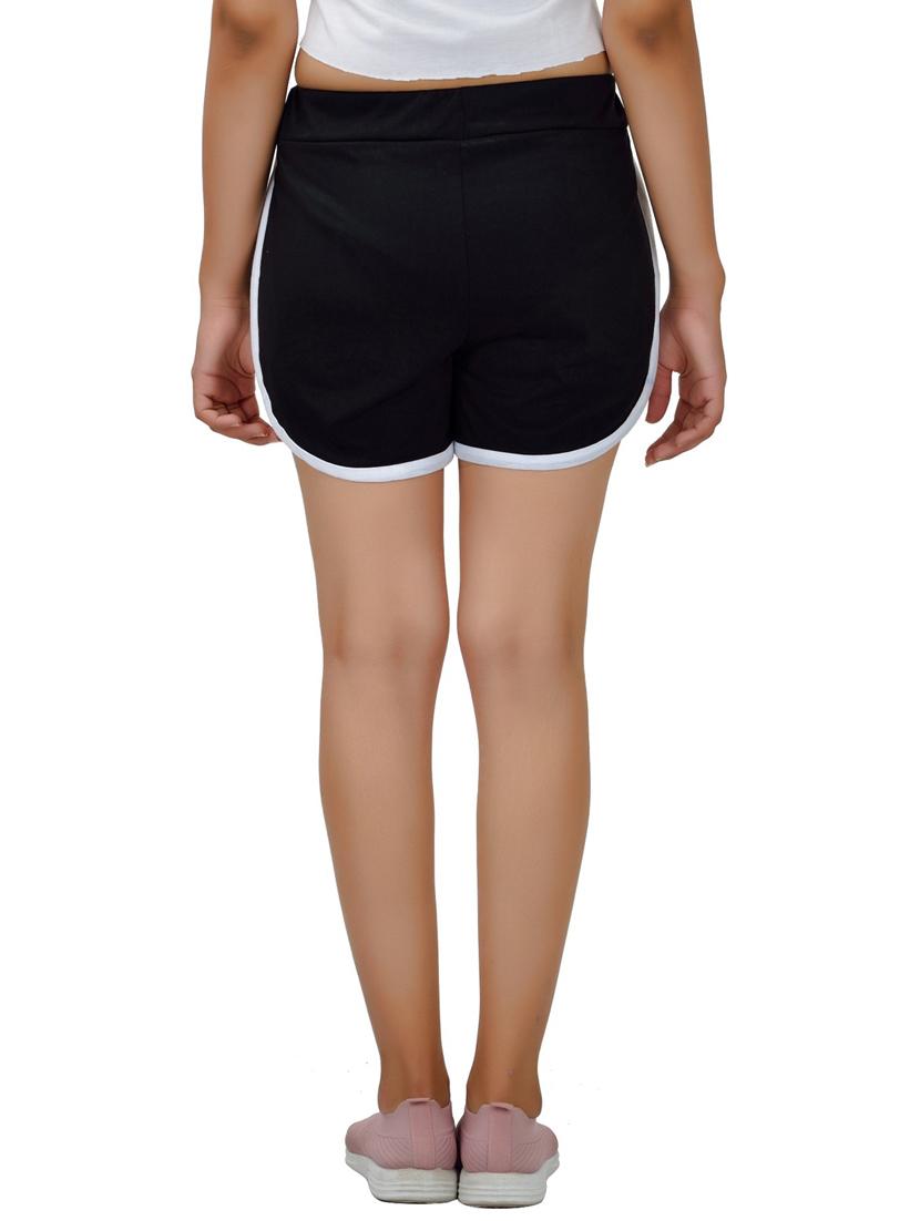 black placement print regular short - 20564352 - Standard Image - 2