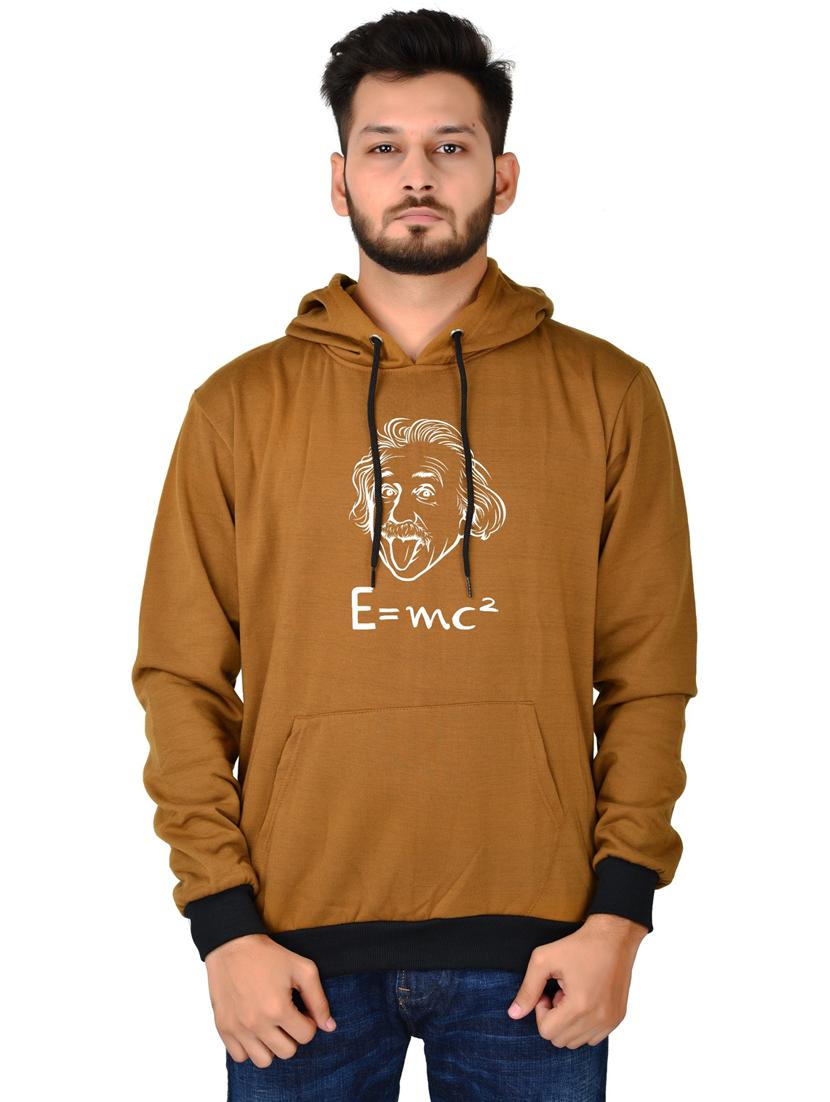 men front print hooded sweatshirt - 20564636 - Zoom Image - 0