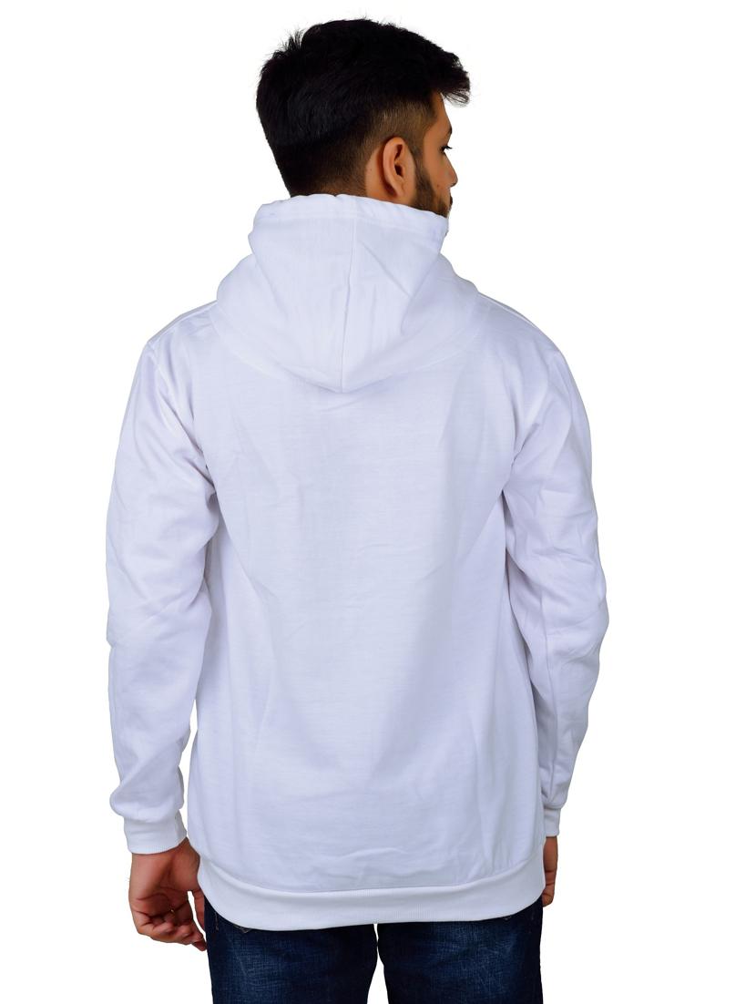 men white typographic hooded sweatshirt - 20564698 - Standard Image - 2