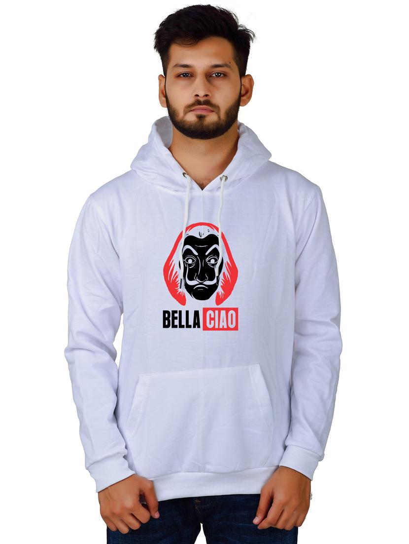 men white graphic hooded sweatshirt - 20564761 - Zoom Image - 0